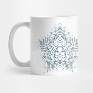 Blue mandala Mug